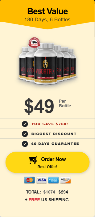 Buy vigorfix 6 Bottle